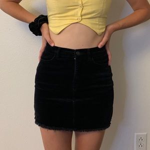 Brandy Melville Corduroy Mini Skirt